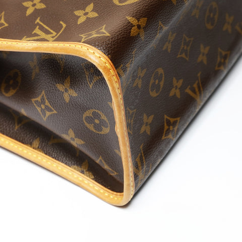 LOUIS VUITTON 2006 Monogram Popincourt Shoulder Bag Brown WS27077