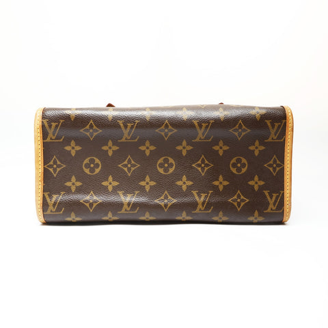 LOUIS VUITTON 2006 Monogram Popincourt Shoulder Bag Brown WS27077