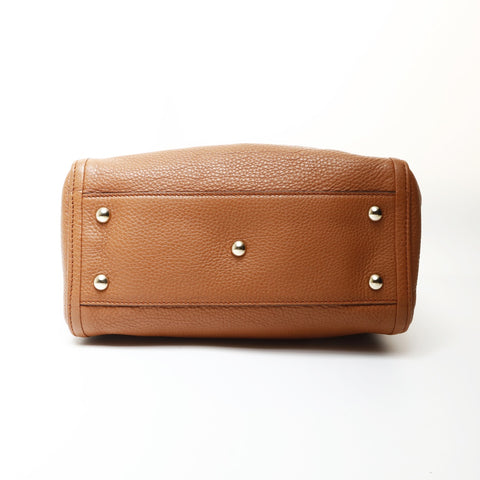 GUCCI soho leather Handbag Brown WS27078