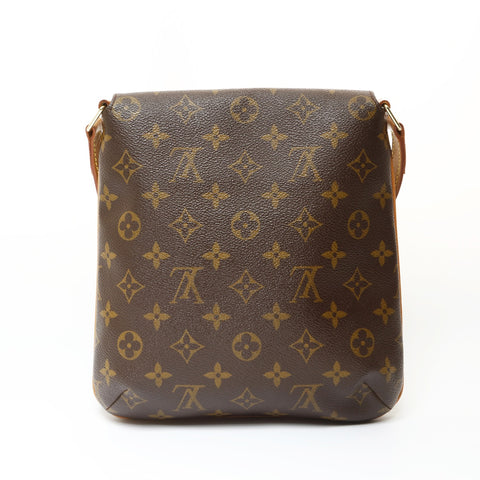LOUIS VUITTON 2000 Monogram Musette Salsa Short Shoulder Bag Brown WS27082