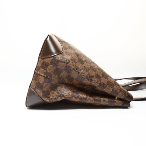 LOUIS VUITTON 2009 Damier Hampstead PM Handbag Brown WS27083