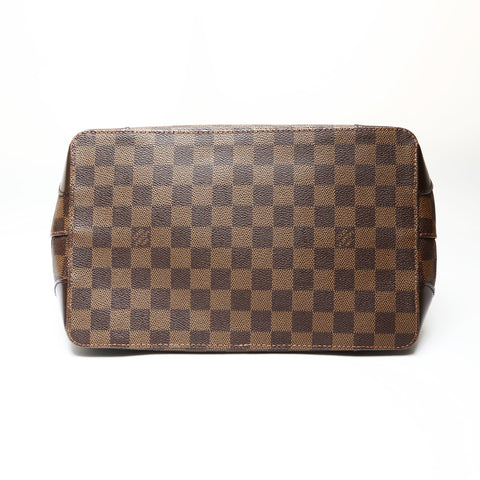 LOUIS VUITTON 2009 Damier Hampstead PM Handbag Brown WS27083