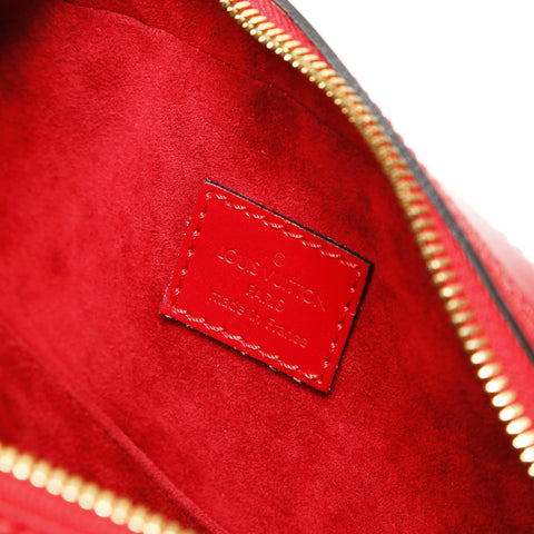 LOUIS VUITTON 1998 Epi Sablon Handbag Red WS27084