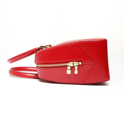 LOUIS VUITTON 1998 Epi Sablon Handbag Red WS27084