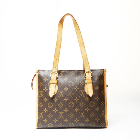 LOUIS VUITTON 2005 Monogram Popincourt Shoulder Bag Brown WS27085