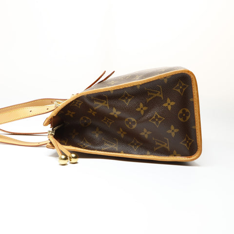 LOUIS VUITTON 2005 Monogram Popincourt Shoulder Bag Brown WS27085