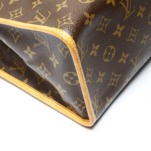 LOUIS VUITTON 2005 Monogram Popincourt Shoulder Bag Brown WS27085