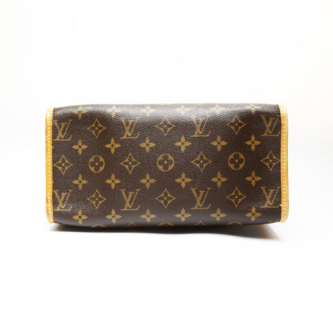 LOUIS VUITTON 2005 Monogram Popincourt Shoulder Bag Brown WS27085