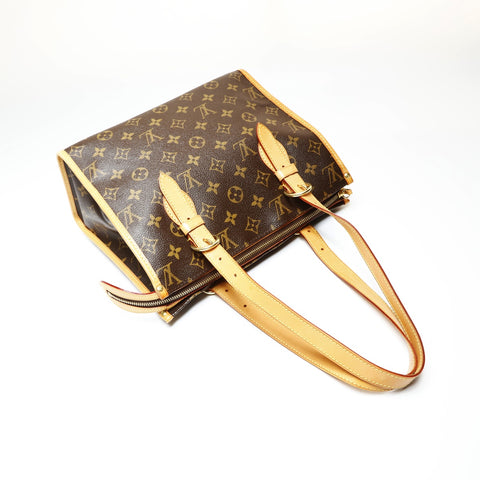 LOUIS VUITTON 2005 Monogram Popincourt Shoulder Bag Brown WS27085