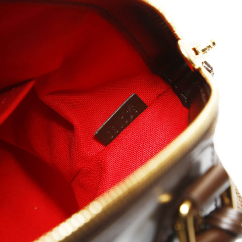 LOUIS VUITTON 2010 Verona PM Damier Handbag Brown WS27086