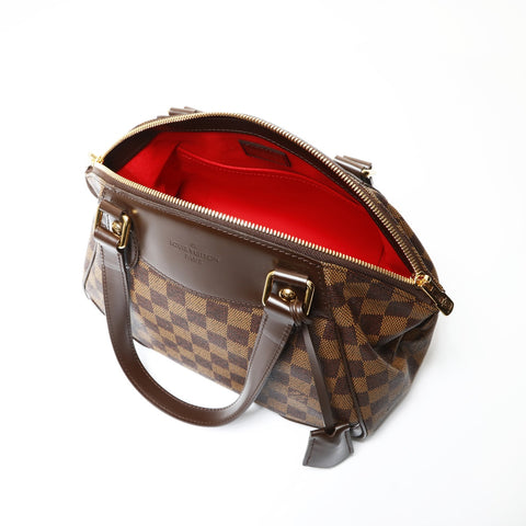 LOUIS VUITTON 2010 Verona PM Damier Handbag Brown WS27086