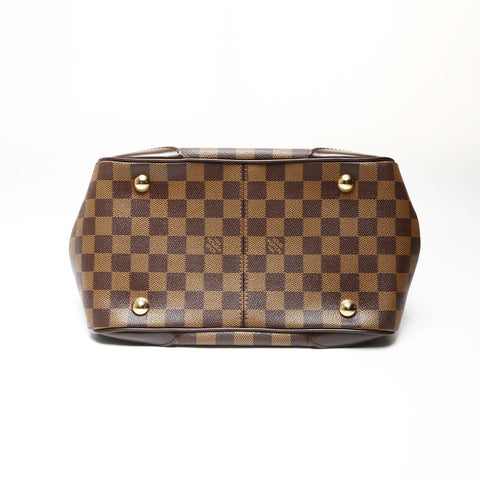 LOUIS VUITTON 2010 Verona PM Damier Handbag Brown WS27086