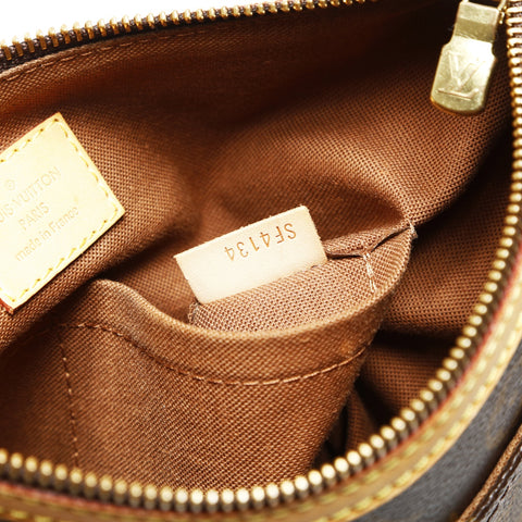 LOUIS VUITTON 2014 Monogram Odeon PM Shoulder Bag Brown WS27087