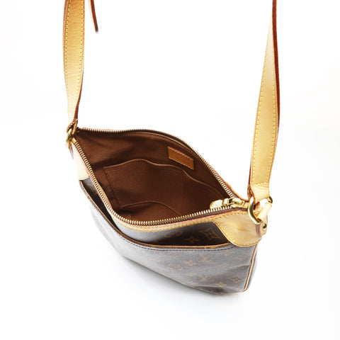 LOUIS VUITTON 2014 Monogram Odeon PM Shoulder Bag Brown WS27087