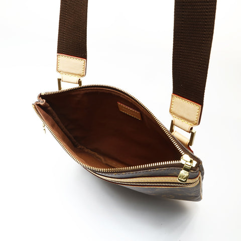 LOUIS VUITTON 2006 Monogram Pochette Bosphore Shoulder Bag Brown WS27088