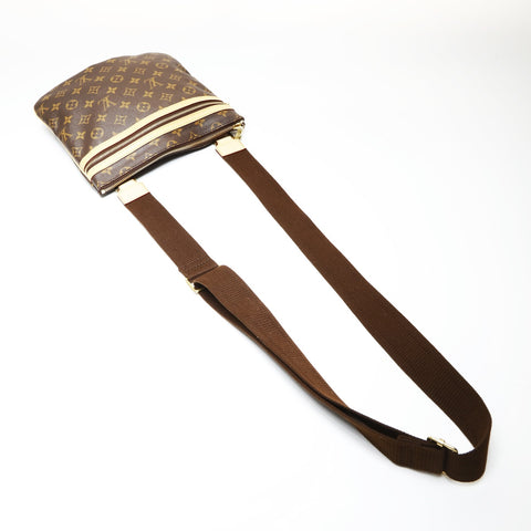 LOUIS VUITTON 2006 Monogram Pochette Bosphore Shoulder Bag Brown WS27088