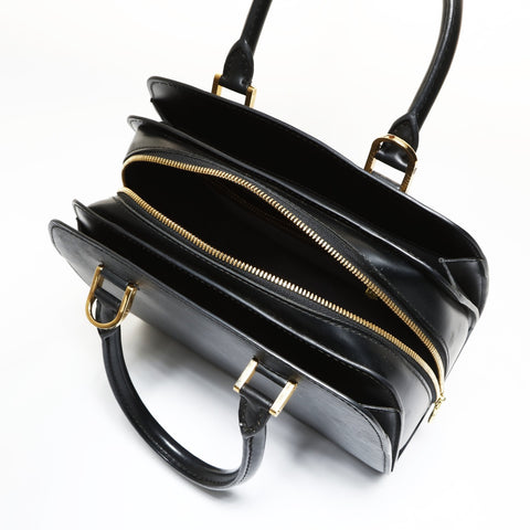 LOUIS VUITTON 2001 Pont Neuf Epi Handbag black WS27091