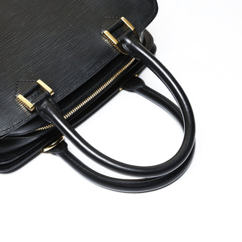 LOUIS VUITTON 2001 Pont Neuf Epi Handbag black WS27091
