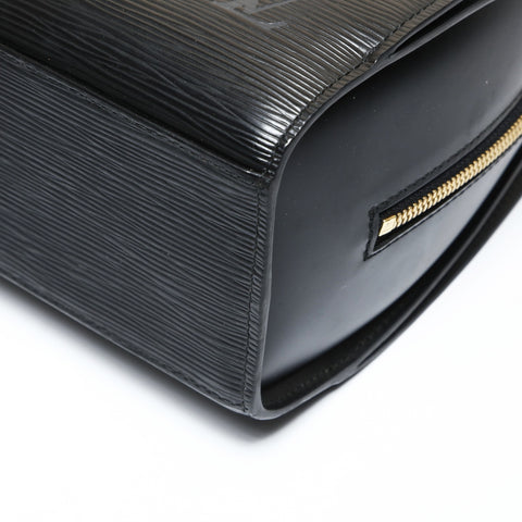 LOUIS VUITTON 2001 Pont Neuf Epi Handbag black WS27091
