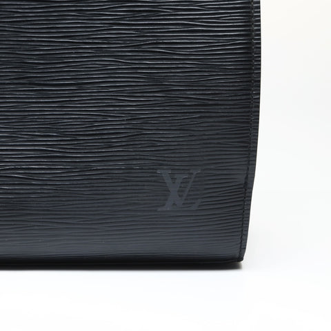 LOUIS VUITTON 2001 Pont Neuf Epi Handbag black WS27091