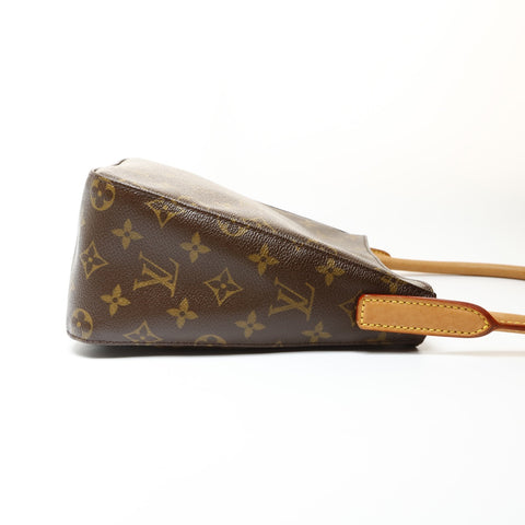 LOUIS VUITTON 2003 Monogram Looping MM Shoulder Bag Brown WS27097