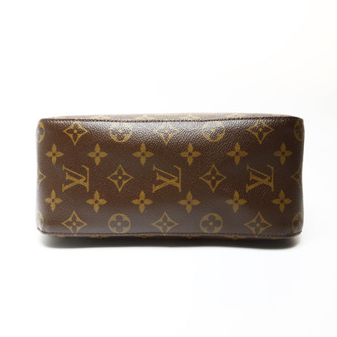 LOUIS VUITTON 2003 Monogram Looping MM Shoulder Bag Brown WS27097
