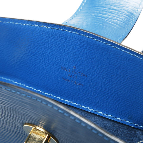 LOUIS VUITTON 1999 Epi Cluny Shoulder Bag blue WS27100