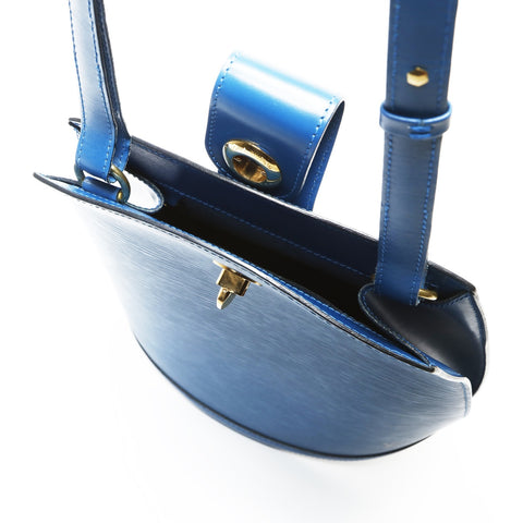 LOUIS VUITTON 1999 Epi Cluny Shoulder Bag blue WS27100