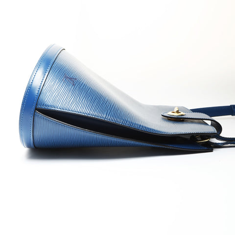 LOUIS VUITTON 1999 Epi Cluny Shoulder Bag blue WS27100