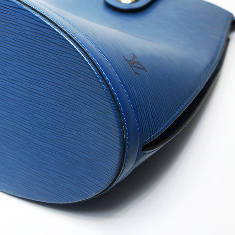 LOUIS VUITTON 1999 Epi Cluny Shoulder Bag blue WS27100