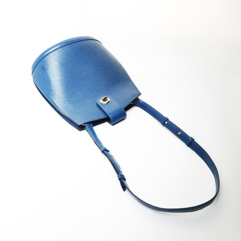 LOUIS VUITTON 1999 Epi Cluny Shoulder Bag blue WS27100