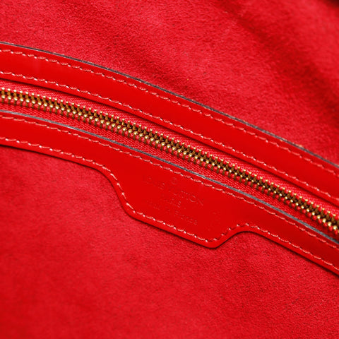 LOUIS VUITTON 1996 Epi Lussack Shoulder Bag Red WS27101