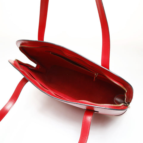 LOUIS VUITTON 1996 Epi Lussack Shoulder Bag Red WS27101