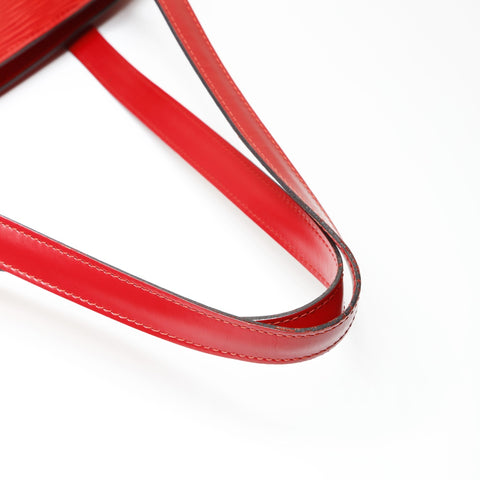 LOUIS VUITTON 1996 Epi Lussack Shoulder Bag Red WS27101