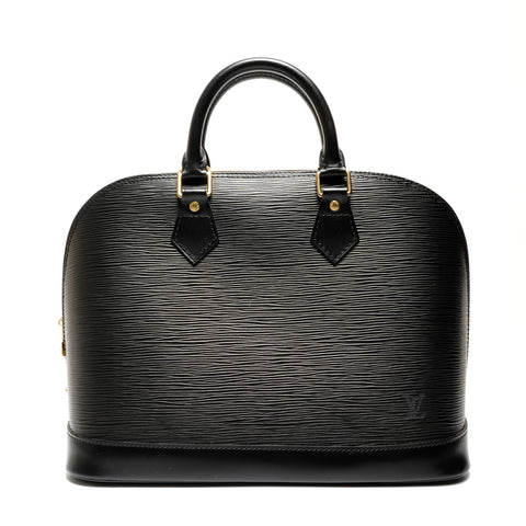 LOUIS VUITTON 1996 Epi Alma PM Handbag black WS27102