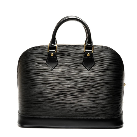 LOUIS VUITTON 1996 Epi Alma PM Handbag black WS27102