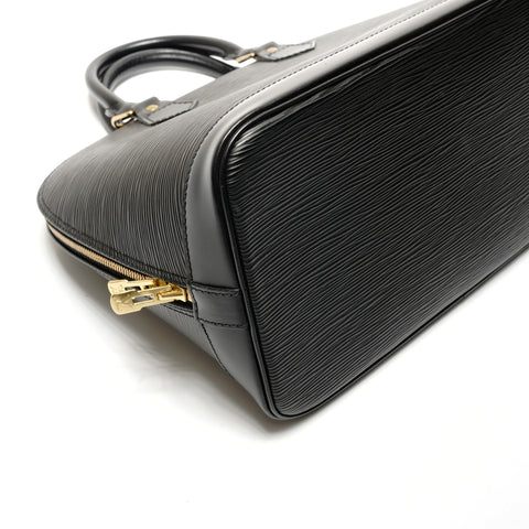 LOUIS VUITTON 1996 Epi Alma PM Handbag black WS27102