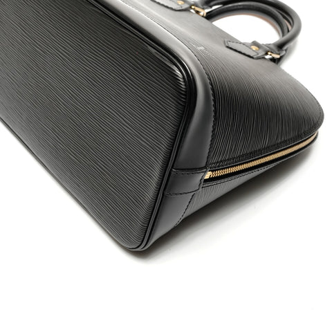 LOUIS VUITTON 1996 Epi Alma PM Handbag black WS27102