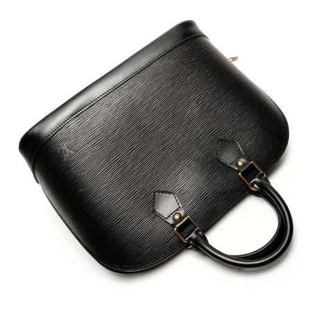 LOUIS VUITTON 1996 Epi Alma PM Handbag black WS27102