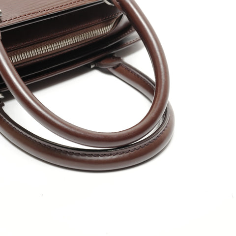 LOUIS VUITTON 2001 Pont Neuf Epi Handbag Brown WS27103