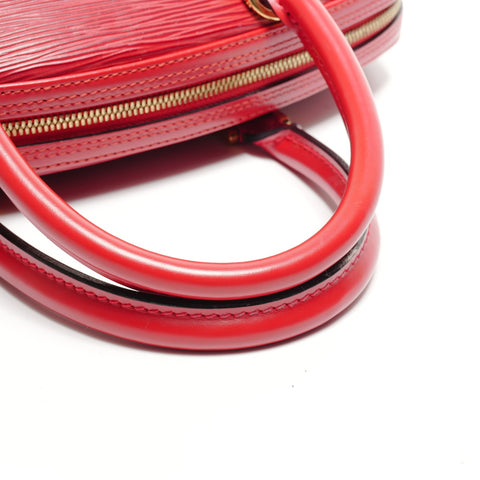 LOUIS VUITTON 2002 Epi Jasmine Handbag Red WS27104