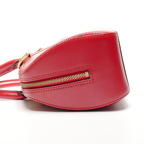 LOUIS VUITTON 2002 Epi Jasmine Handbag Red WS27104