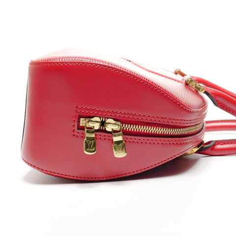 LOUIS VUITTON 2002 Epi Jasmine Handbag Red WS27104