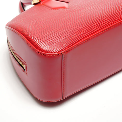 LOUIS VUITTON 2002 Epi Jasmine Handbag Red WS27104