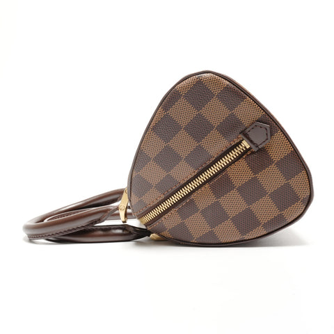 LOUIS VUITTON 2003 Damier Rivera Mini Handbag Brown WS27105