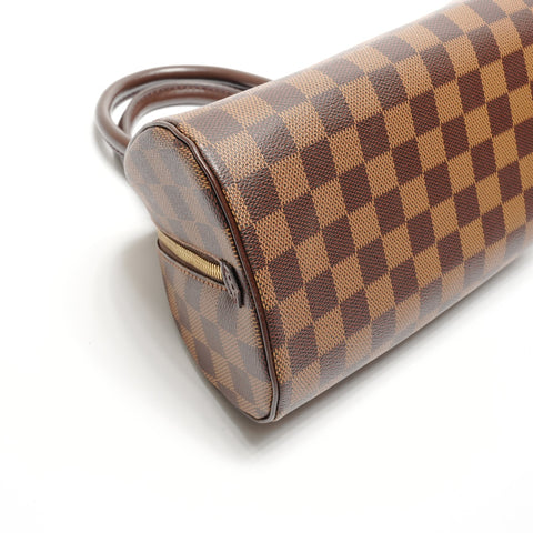 LOUIS VUITTON 2003 Damier Rivera Mini Handbag Brown WS27105