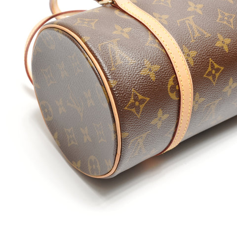 LOUIS VUITTON 2005 Monogram Papillon 26 Handbag Brown WS27106