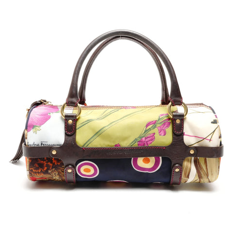 Salvatore Ferragamo Nylon Handbag multicolor WS27107