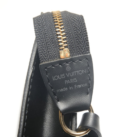 LOUIS VUITTON 1999 Epi Accessoires Pochette Handbag black WS27112