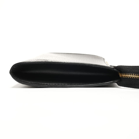 LOUIS VUITTON 1999 Epi Accessoires Pochette Handbag black WS27112